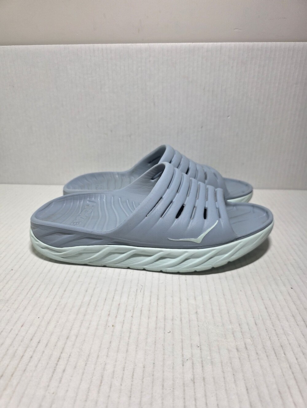 Hoka One One Ora Recovery Slide 2 Women 9 Blue Sandals Shoes